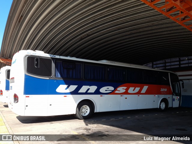 Unesul de Transportes 3810 na cidade de Erechim, Rio Grande do Sul, Brasil, por Luiz Wagner Almeida. ID da foto: 9069879.