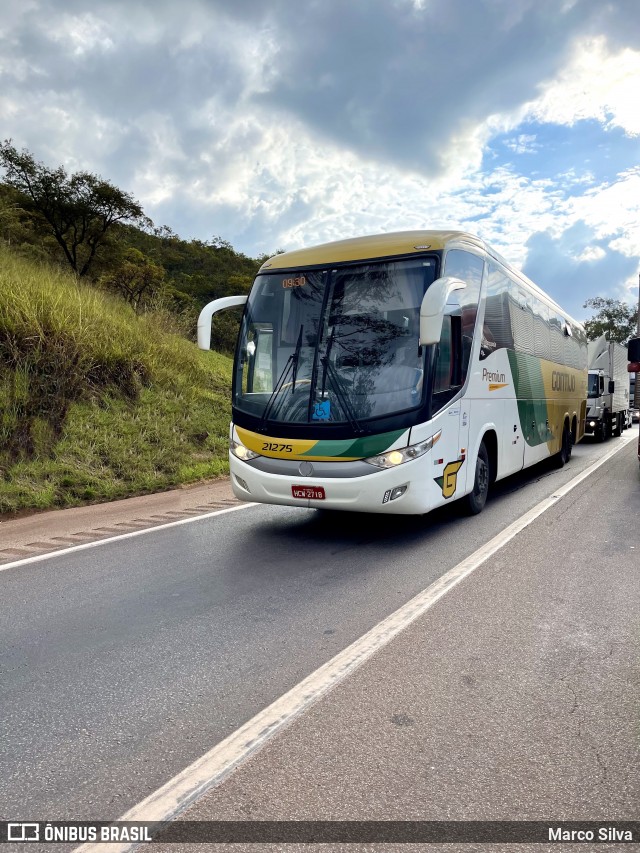 Empresa Gontijo de Transportes 21275 na cidade de Igarapé, Minas Gerais, Brasil, por Marco Silva. ID da foto: 9068576.