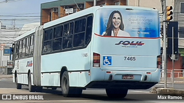 SOUL - Sociedade de Ônibus União Ltda. 7465 na cidade de Porto Alegre, Rio Grande do Sul, Brasil, por Max Ramos. Número da foto: #9069768.
