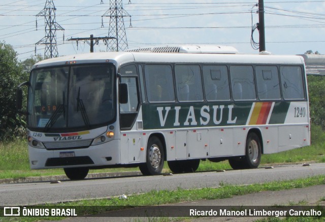 Viasul - Auto Viação Venâncio Aires 1240 na cidade de Santa Cruz do Sul, Rio Grande do Sul, Brasil, por Ricardo Manoel Limberger Carvalho. ID da foto: 9068239.