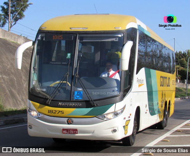 Empresa Gontijo de Transportes 18275 na cidade de Campinas, São Paulo, Brasil, por Sérgio de Sousa Elias. ID da foto: 9069409.