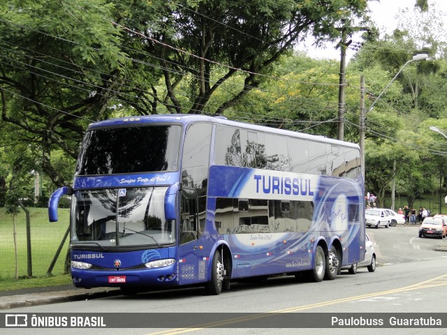 Turissul Catarinense Turismo 12010 na cidade de Curitiba, Paraná, Brasil, por Paulobuss  Guaratuba. ID da foto: 9069967.