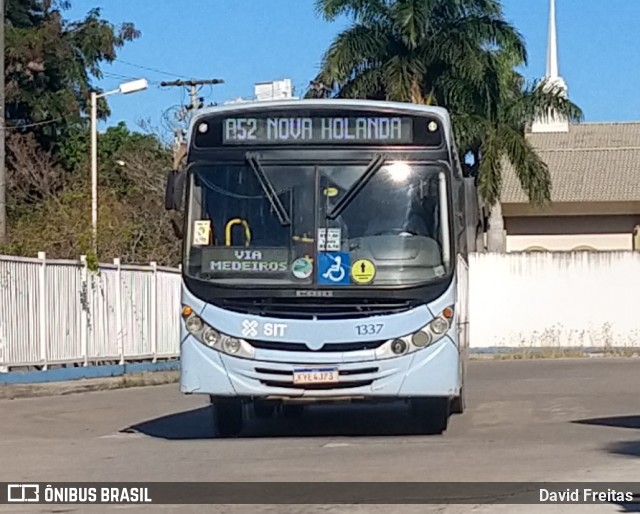 SIT Macaé Transportes 1337 na cidade de Macaé, Rio de Janeiro, Brasil, por David Freitas. Número da foto: #9070714.