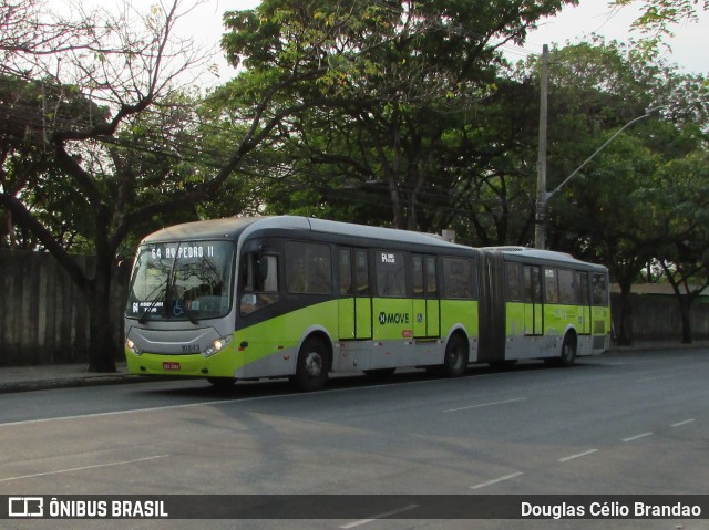 Milênio Transportes 10843 na cidade de Belo Horizonte, Minas Gerais, Brasil, por Douglas Célio Brandao. ID da foto: 9071270.