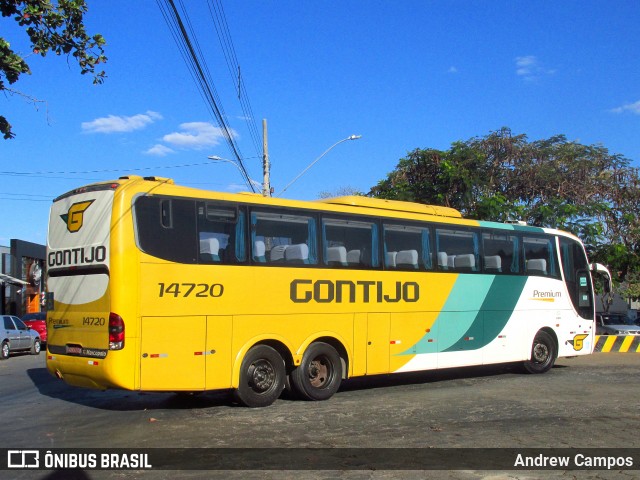 Empresa Gontijo de Transportes 14720 na cidade de Pirapora, Minas Gerais, Brasil, por Andrew Campos. ID da foto: 9072235.