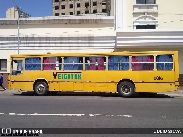 VTTL - Veigatur Transportadora Turística Ltda. 0016 na cidade de Porto Alegre, Rio Grande do Sul, Brasil, por JULIO SILVA. ID da foto: 9073068.