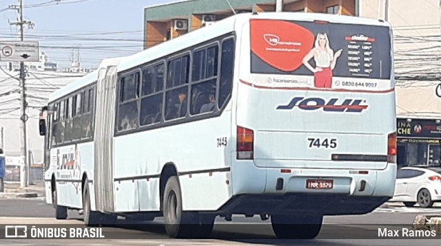 SOUL - Sociedade de Ônibus União Ltda. 7445 na cidade de Porto Alegre, Rio Grande do Sul, Brasil, por Max Ramos. Número da foto: #9072557.