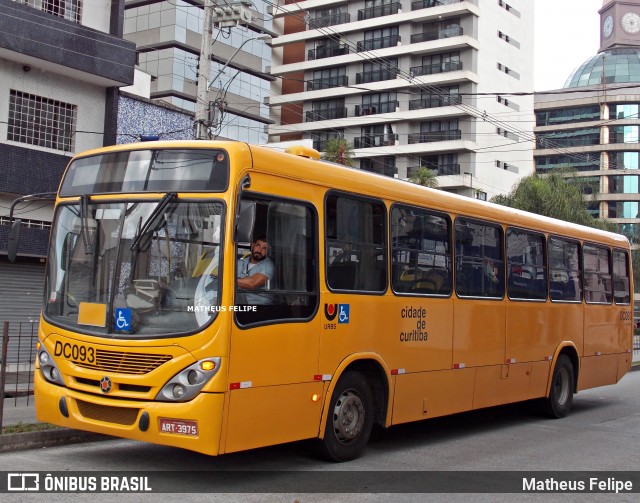 Cristo Rei > CCD Transporte Coletivo > SPE Via Mobilidade S/A DC093 na cidade de Curitiba, Paraná, Brasil, por Matheus Felipe. Número da foto: #9071055.