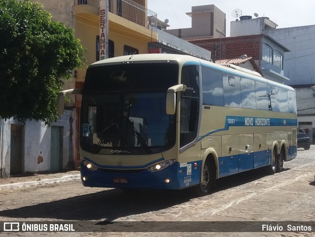 Viação Novo Horizonte 1028211 na cidade de Tanhaçu, Bahia, Brasil, por Flávio  Santos. Número da foto: #9073277.