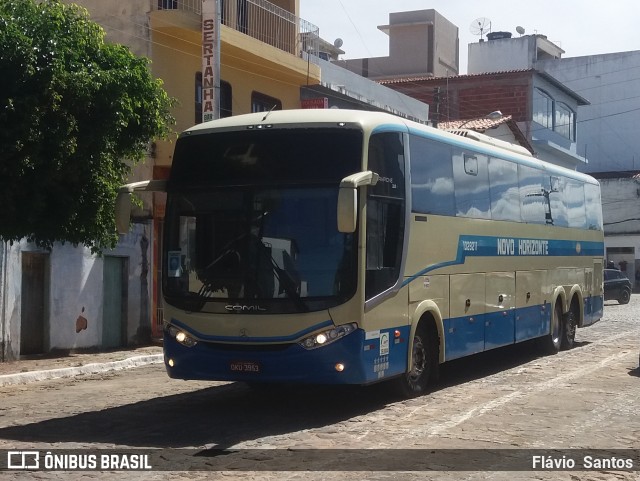 Viação Novo Horizonte 1028211 na cidade de Tanhaçu, Bahia, Brasil, por Flávio  Santos. ID da foto: 9073277.