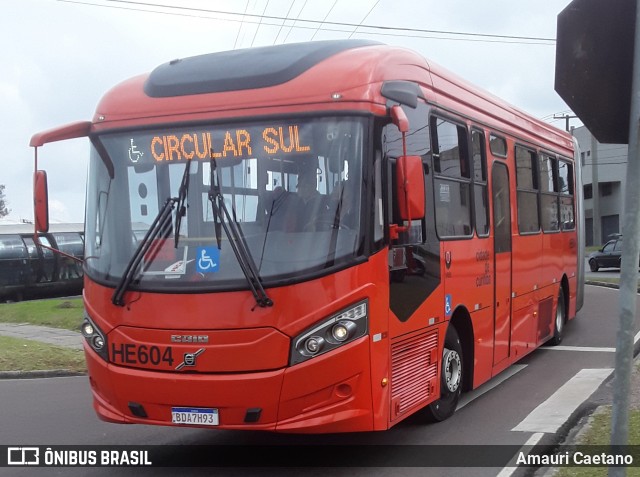 Auto Viação Redentor HE604 na cidade de Curitiba, Paraná, Brasil, por Amauri Caetano. Número da foto: #9072332.