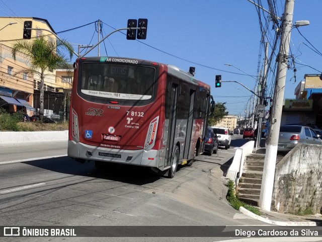 Transwolff Transportes e Turismo 7 8132 na cidade de São Paulo, São Paulo, Brasil, por Diego Cardoso da Silva. Número da foto: #9072698.