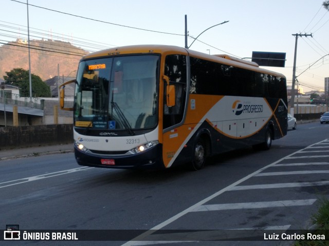 Viação Progresso 32313 na cidade de Juiz de Fora, Minas Gerais, Brasil, por Luiz Carlos Rosa. ID da foto: 9072100.