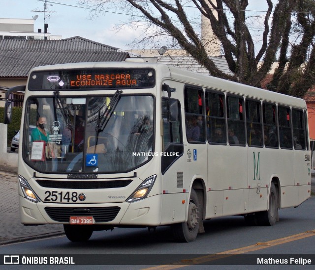 Viação Castelo Branco 25148 na cidade de Curitiba, Paraná, Brasil, por Matheus Felipe. Número da foto: #9071049.