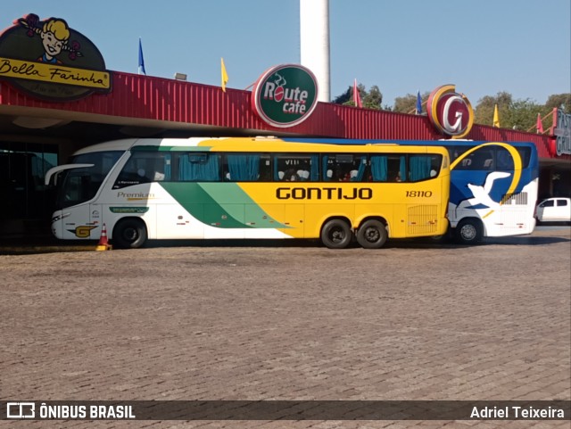 Empresa Gontijo de Transportes 18110 na cidade de Limeira, São Paulo, Brasil, por Adriel Teixeira. ID da foto: 9072078.