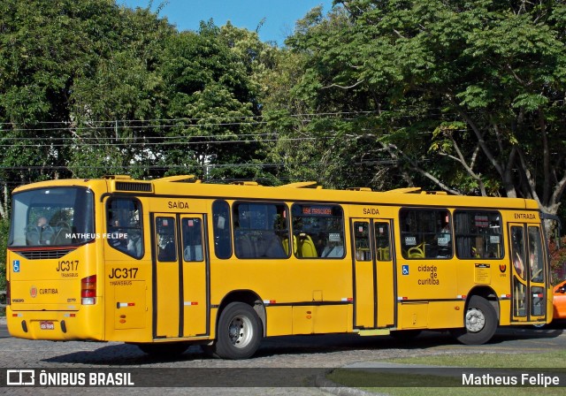 Expresso Azul JC317 na cidade de Curitiba, Paraná, Brasil, por Matheus Felipe. ID da foto: 9072436.