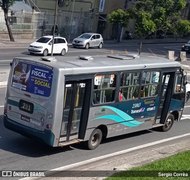 Viação Grande Vitória 23865 na cidade de Vitória, Espírito Santo, Brasil, por Sergio Corrêa. ID da foto: 9073592.