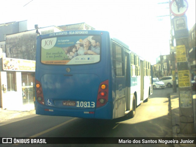 Concessionária Salvador Norte - CSN Transportes 10813 na cidade de Salvador, Bahia, Brasil, por Mario dos Santos Nogueira Junior. ID da foto: 9074898.