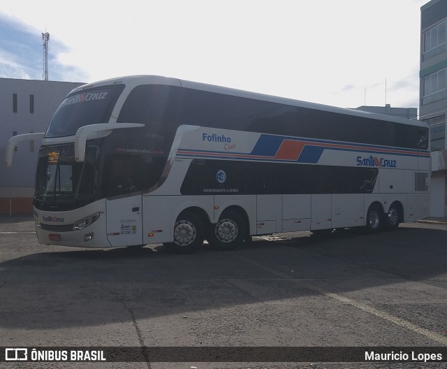 VUSC - Viação União Santa Cruz 3500 na cidade de Santiago, Rio Grande do Sul, Brasil, por Mauricio Lopes. Número da foto: #9074058.