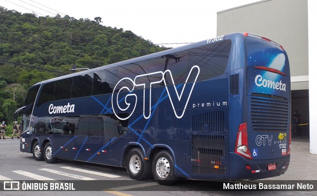 Viação Cometa 17302 na cidade de Juiz de Fora, Minas Gerais, Brasil, por Mattheus Bassamar Neto. Número da foto: #9073686.