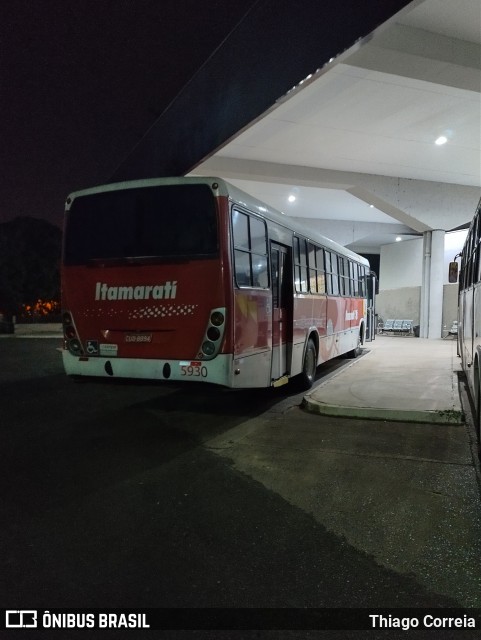 Expresso Itamarati 5930 na cidade de Catanduva, São Paulo, Brasil, por Thiago Correia. Número da foto: #9073908.