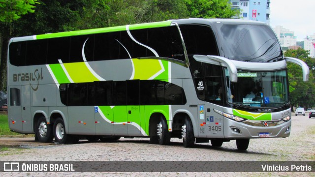 Brasil Sul Linhas Rodoviárias 3405 na cidade de Joinville, Santa Catarina, Brasil, por Vinicius Petris. Número da foto: #9074666.