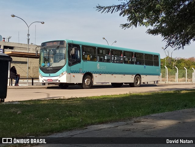 Viação Nossa Senhora Conquistadora 517 na cidade de Pelotas, Rio Grande do Sul, Brasil, por David Natan. ID da foto: 9075729.