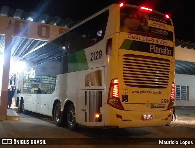 Planalto Transportes 2129 na cidade de Santiago, Rio Grande do Sul, Brasil, por Mauricio Lopes. Número da foto: #9074045.