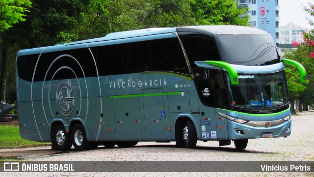 Viação Garcia 84036 na cidade de Joinville, Santa Catarina, Brasil, por Vinicius Petris. ID da foto: 9074728.