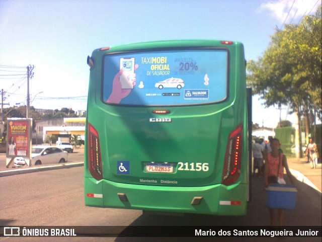 OT Trans - Ótima Salvador Transportes 21156 na cidade de Salvador, Bahia, Brasil, por Mario dos Santos Nogueira Junior. ID da foto: 9074908.