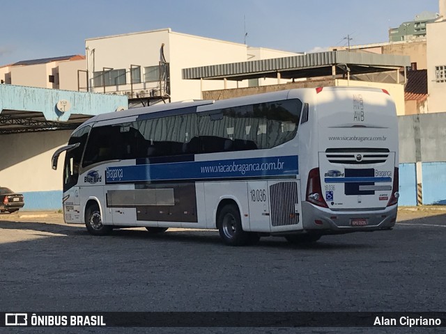 Auto Viação Bragança 18.036 na cidade de Cambuí, Minas Gerais, Brasil, por Alan Cipriano. ID da foto: 9077890.