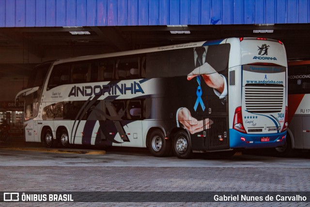 Empresa de Transportes Andorinha 7404 na cidade de Resende, Rio de Janeiro, Brasil, por Gabriel Nunes de Carvalho. Número da foto: #9077194.