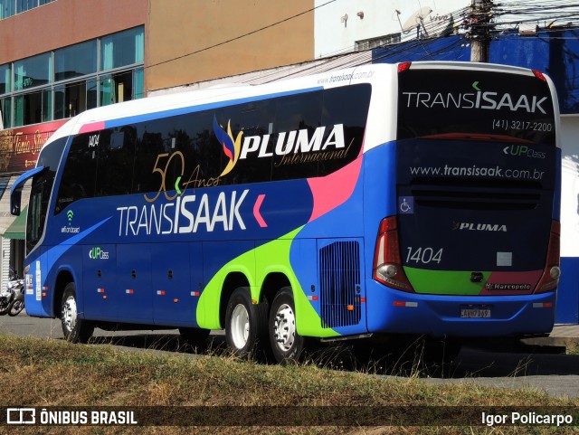 Trans Isaak Turismo 1404 na cidade de Divinópolis, Minas Gerais, Brasil, por Igor Policarpo. Número da foto: #9078481.