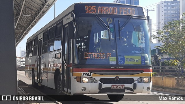 SOPAL - Sociedade de Ônibus Porto-Alegrense Ltda. 6803 na cidade de Porto Alegre, Rio Grande do Sul, Brasil, por Max Ramos. Número da foto: #9078077.