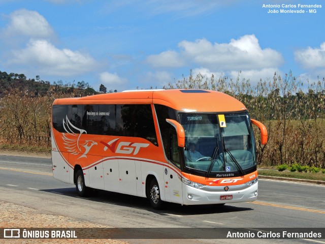 AGT Turismo 5740 na cidade de João Monlevade, Minas Gerais, Brasil, por Antonio Carlos Fernandes. ID da foto: 9076814.