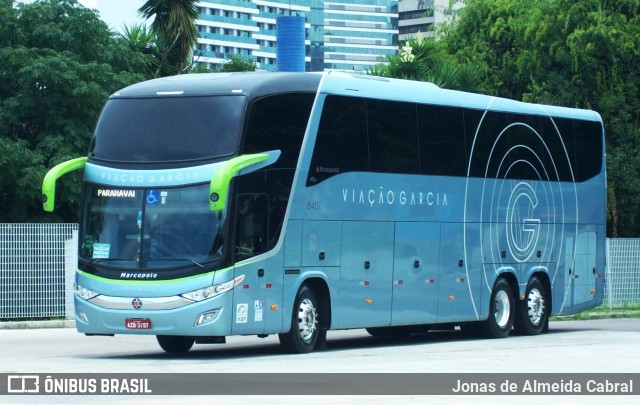 Viação Garcia 8401 na cidade de Curitiba, Paraná, Brasil, por Jonas de Almeida Cabral. Número da foto: #9077195.