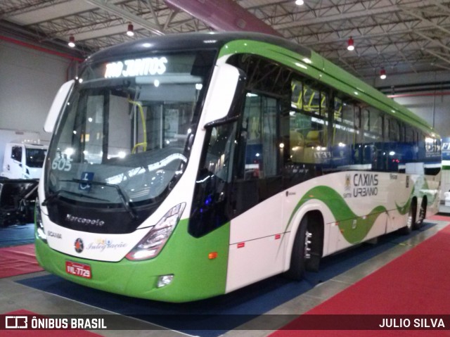 Visate - Viação Santa Tereza 605 na cidade de Porto Alegre, Rio Grande do Sul, Brasil, por JULIO SILVA. Número da foto: #9078727.