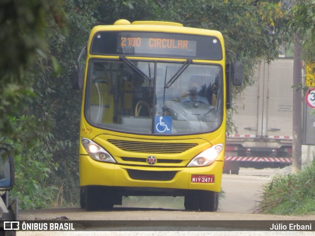 Transtusa - Transporte e Turismo Santo Antônio 1122 na cidade de Joinville, Santa Catarina, Brasil, por Júlio Erbani. ID da foto: 9078135.