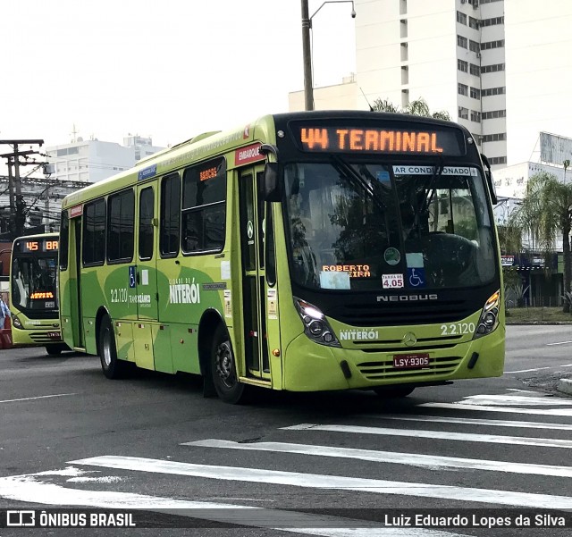 Santo Antônio Transportes Niterói 2.2.120 na cidade de Niterói, Rio de Janeiro, Brasil, por Luiz Eduardo Lopes da Silva. Número da foto: #9076156.