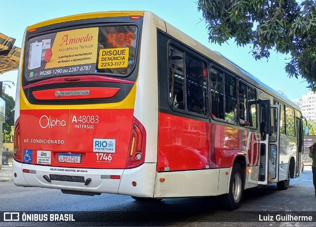 Auto Viação Alpha A48083 na cidade de Rio de Janeiro, Rio de Janeiro, Brasil, por Luiz Guilherme. ID da foto: 9077916.