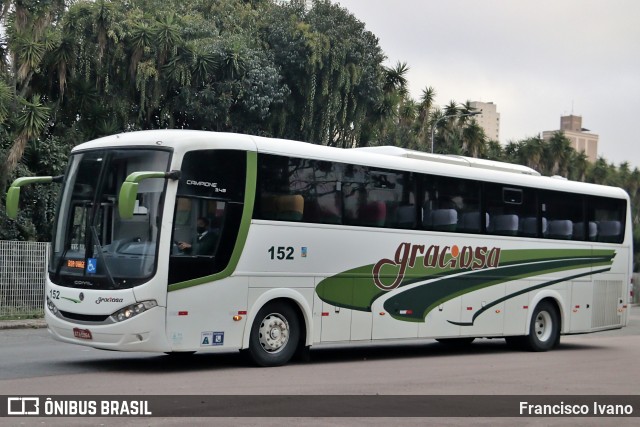 Viação Graciosa 152 na cidade de Curitiba, Paraná, Brasil, por Francisco Ivano. ID da foto: 9077116.