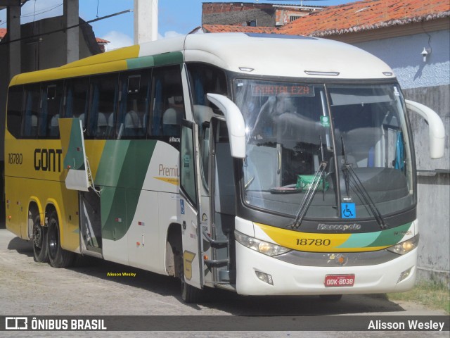 Empresa Gontijo de Transportes 18780 na cidade de Fortaleza, Ceará, Brasil, por Alisson Wesley. Número da foto: #9077488.