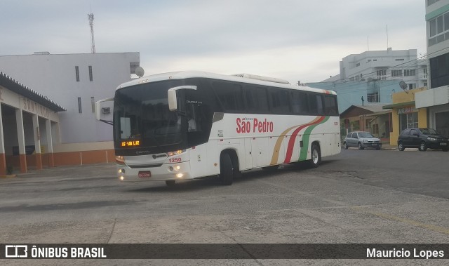 Expresso São Pedro 1250 na cidade de Santiago, Rio Grande do Sul, Brasil, por Mauricio Lopes. ID da foto: 9079633.