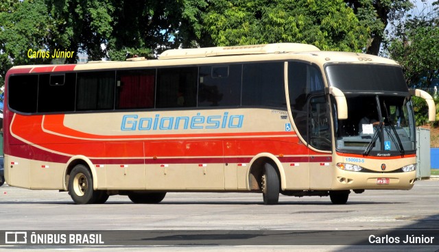 Auto Viação Goianésia 150003-5 na cidade de Goiânia, Goiás, Brasil, por Carlos Júnior. Número da foto: #9079793.