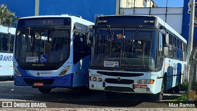 Transcal Sul Transportes Coletivos 24140 na cidade de Porto Alegre, Rio Grande do Sul, Brasil, por Max Ramos. ID da foto: 9080160.