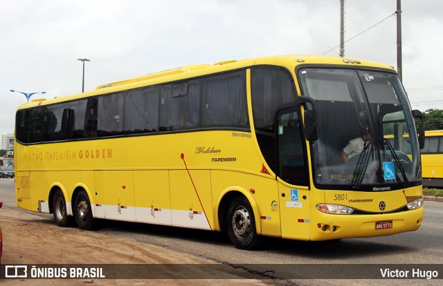 Viação Itapemirim 5801 na cidade de Ananindeua, Pará, Brasil, por Victor Hugo. Número da foto: #9081850.