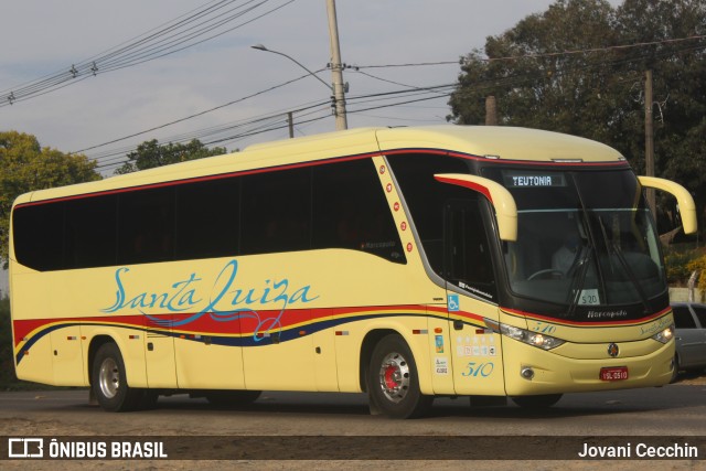 Santa Luiza Turismo 510 na cidade de Garibaldi, Rio Grande do Sul, Brasil, por Jovani Cecchin. ID da foto: 9081458.