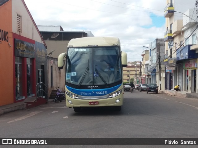 Viação Novo Horizonte 500311 na cidade de Barra da Estiva, Bahia, Brasil, por Flávio  Santos. Número da foto: #9079681.
