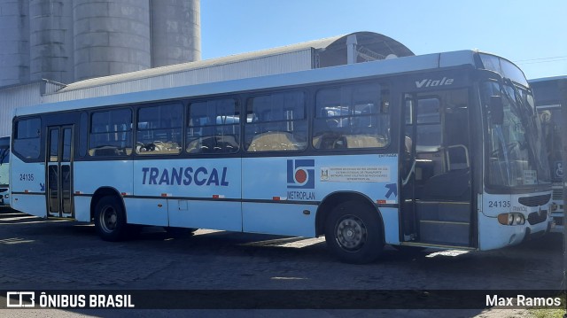 Transcal Sul Transportes Coletivos 24135 na cidade de Porto Alegre, Rio Grande do Sul, Brasil, por Max Ramos. Número da foto: #9080154.