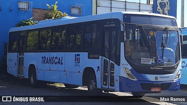 Transcal Sul Transportes Coletivos 24192 na cidade de Porto Alegre, Rio Grande do Sul, Brasil, por Max Ramos. Número da foto: #9080168.